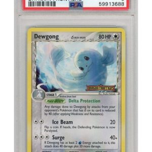 Dewgong &delta; 15/101 Reverse Foil PSA 6