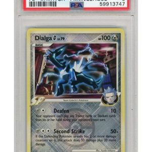 Dialga G Pokemon League stamp 7/127 PSA 8