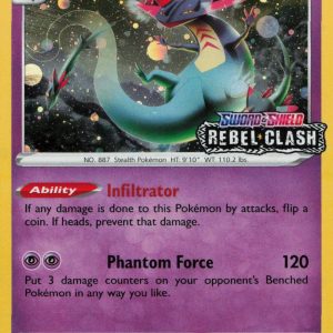 Dragapult - 091/192 - Rebel Clash Stamp