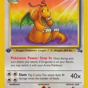 Dragonite - 19/62 - 1st Edition
