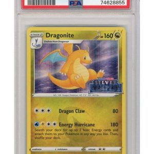 Dragonite Silver Tempest Stamp 131/195 PSA 9