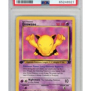 Drowzee 54/82 1st Edition PSA 10