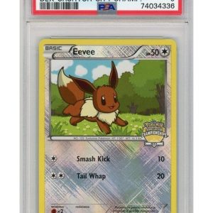 Eevee City Championship Stamp 84/108 PSA 9