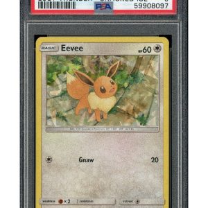 Eevee Cracked Ice Holo 155/214 PSA 9