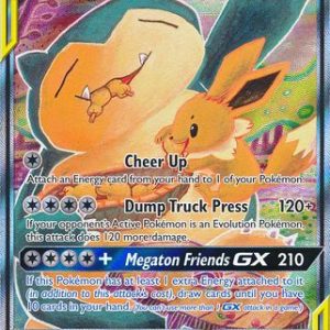 Eevee & Snorlax GX - SM169 - Pokemon Sun & Moon promo