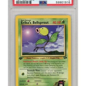 Erika's Bellsprout 38/132 1st Edition PSA 9