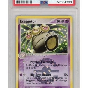 Exeggutor 5/112 Reverse Foil PSA 8