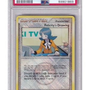 Felicity's Drawing League Promo 98/106 PSA 8