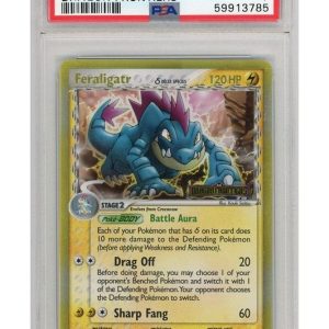 Feraligatr &delta; 2/101 Reverse Foil PSA 7