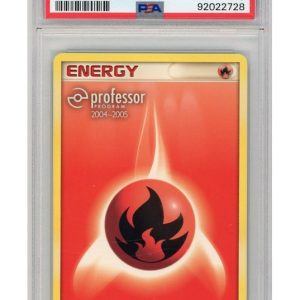 Fire Energy - Professor Program 2004-2005 Stamp - 108/109 - PSA 9