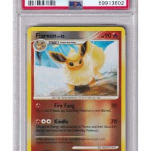 Flareon 19/100 Reverse Foil PSA 8