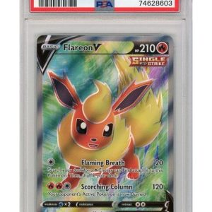Flareon V 169/203 PSA 9