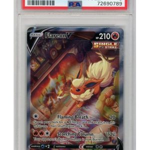 Flareon V SWSH179 PSA 9