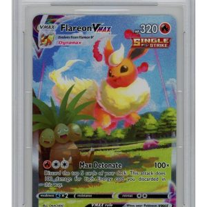 Flareon VMAX SWSH180 JUMBO Kort PSA 8