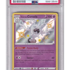 Galarian Cursola SV050/SV122 PSA 9