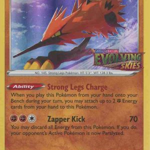 Galarian Zapdos - SWSH124 (Prerelease)