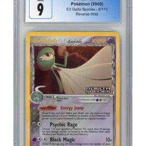 Gardevoir &delta; 6/113 Reverse Foil CGC 9