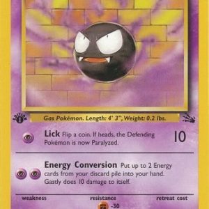 Gastly - 33/62 - 1st Edition