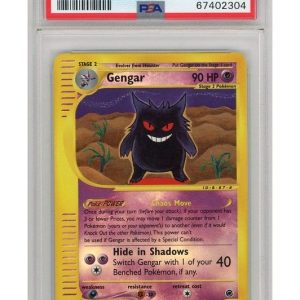 Gengar 48/165 Reverse Foil PSA 8