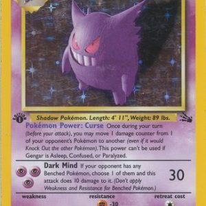 Gengar - 5/62 - 1st Edition (Holo)
