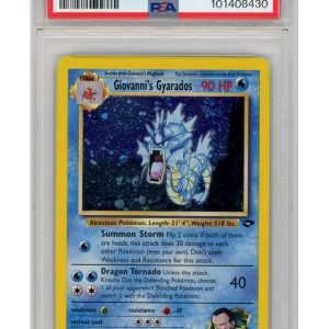 Giovanni's Gyarados 5/132 PSA 8