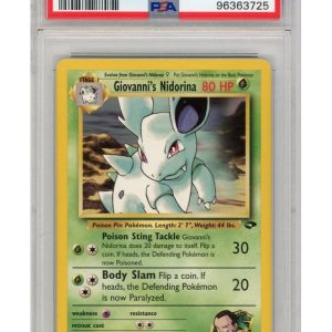 Giovanni's Nidorina 44/132 PSA 8