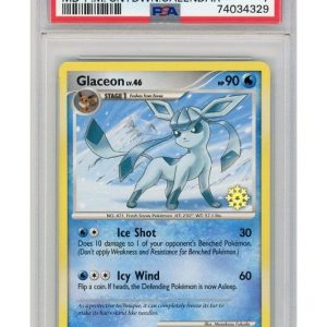 Glaceon Snowflake Stamp 20/100 PSA 7