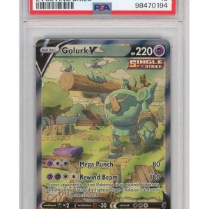 Golurk V - 182/203 - PSA 10