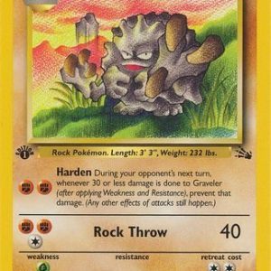 Graveler - 37/62 - 1st Edition