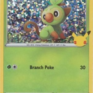 Grookey - 8/25 (Holo) - 25 års jubilæum - McDonald's Promo - Pokemon McDonald's Collection 2021