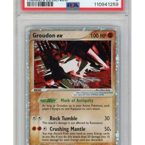 Groudon ex 93/101 PSA 9