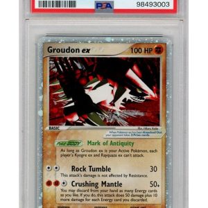 Groudon ex 93/101 PSA 9