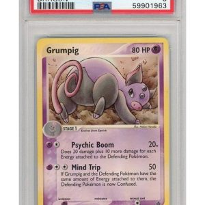 Grumpig 6/97 Reverse Foil PSA 8
