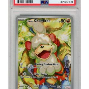 Hisuian Growlithe 181/167 PSA 9