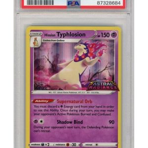 Hisuian Typhlosion Astral Radiance Stamp 052/189 PSA 10