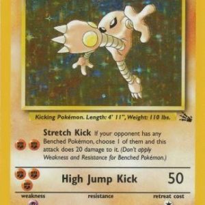 Hitmonlee - 7/62 (Holo)