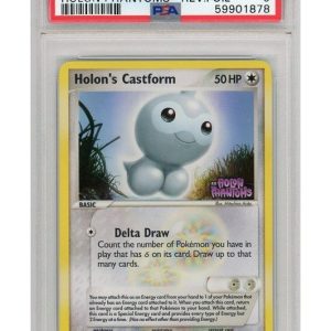 Holon's Castform 44/110 Reverse Foil PSA 9