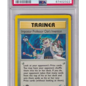 Imposter Professor Oak's Invention 94/105 1st Edition PSA 10