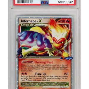 Infernape LV.X DP10 PSA 8