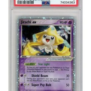 Jirachi ex 94/100 PSA 8