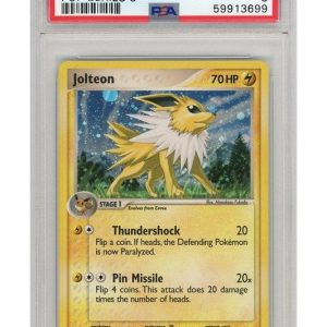 Jolteon Cosmos Holo 3/17 PSA 8