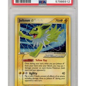 Jolteon * (Goldstar) 101/108 PSA 8