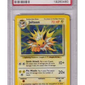 Jolteon No Symbol Error 4/64 PSA 8