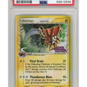 Kabutops &delta; 9/110 Reverse Foil PSA 8