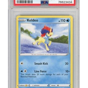 Keldeo Non Holo 045/189 PSA 9