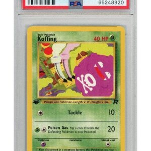 Koffing 58/82 1st Edition PSA 10