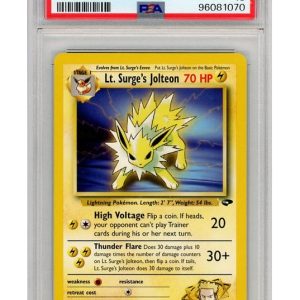 LT. Surge's Jolteon - 28/132 - PSA 10