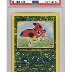 Ledyba - 7/18 - Reverse Foil - PSA 9