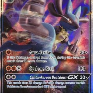 Lucario GX - SM100 - Pokemon Sun & Moon promo