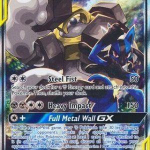Lucario & Melmetal GX - SM192 - Pokemon Sun & Moon promo